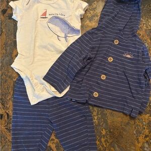 Carter's Nautical Baby Onesie